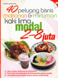 40 Peluang Bisnis Makanan dan Minuman Kaki lima dengan Modal 2-8 juta