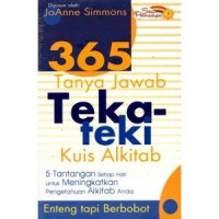 365 Tanya Jawab Teka - Teki Kuis Alkitab