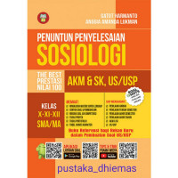 Penuntun Penyelesaian Sosiologi ; untuk SMA/MA Kelas X-XI-XII